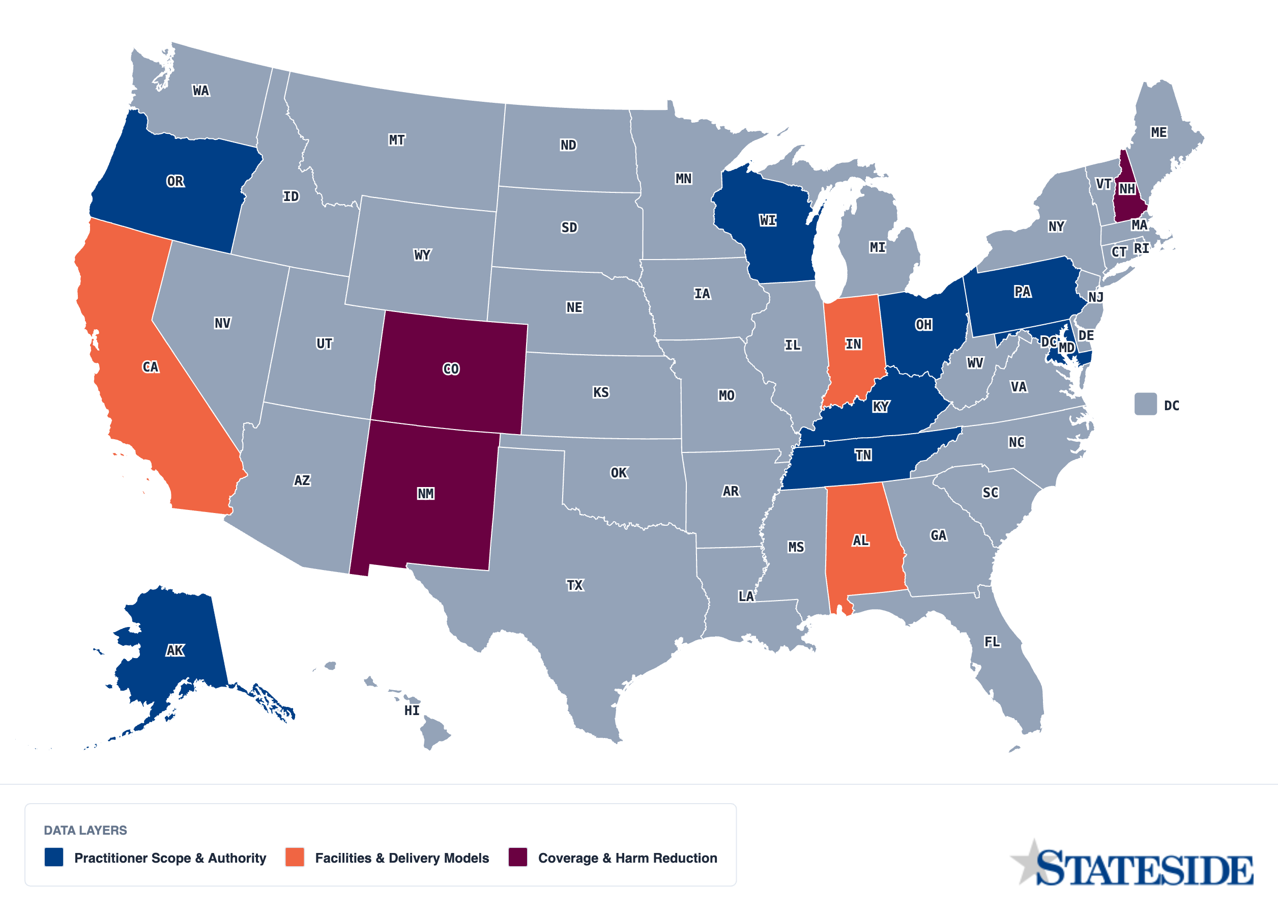 Stateside Map