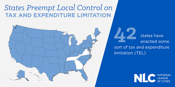 States Preempt Control on Tax and Expenditure Limitation