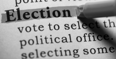 Picture of the definition of "election"